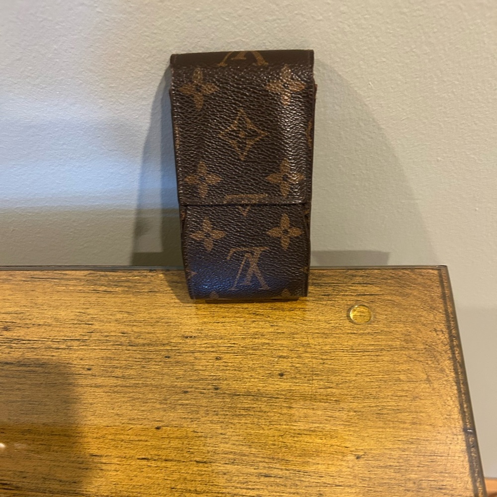 Louis Vuitton Brown Monogram Holder
